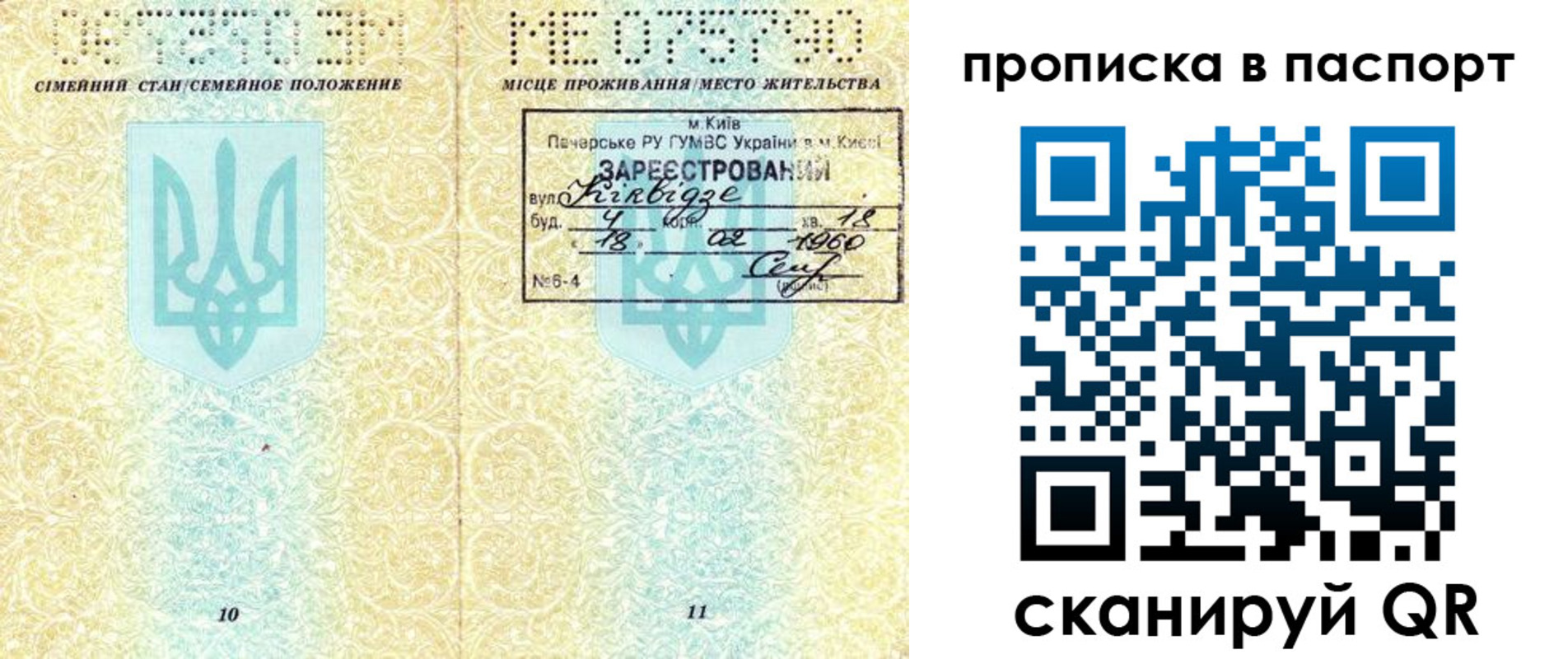 прописка паспорт в Голицыно